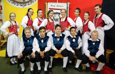 33º Sauerkraut Spielfest celebrou o 35º aniversário do Grupo Folclórico Cultivo do Passado