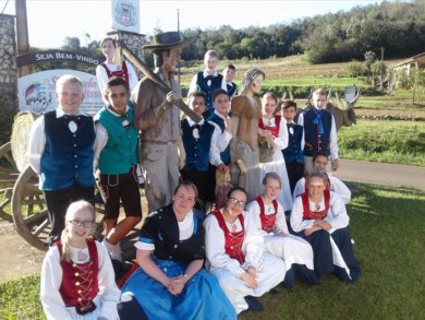 Grupo Folclórico Cultivo do Passado marcou presença na 20ª Kinderfest