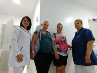 Gestantes conhecem Maternidade do Hospital Alto Jacuí