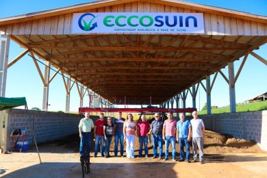 Administração acompanhou o trabalho da empresa Eccosuin no Município