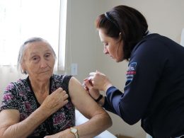 Campanha Nacional de Vacinação Contra a Gripe está sendo realizada em Lagoa dos Três Cantos