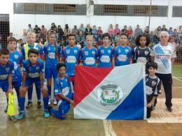 Escolinha Multiesportiva estreou no Campeonato Regional de Futsal Categorias de Base Edição 2018