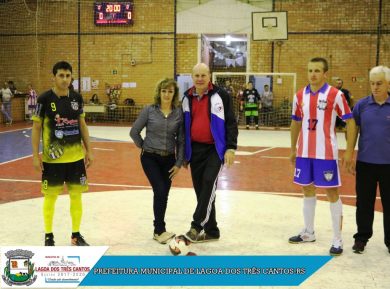 Ponta Pé inicial do Campeonato Municipal de Futsal Força Livre