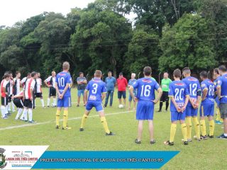 Ponta pé Inicial para o Campeonato Municipal Futebol Sete – Society 2019