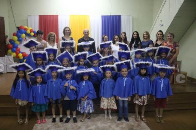 FORMATURA DA ESCOLA MUNICIPAL DE EDUCAÇÃO INFANTIL RAINHA