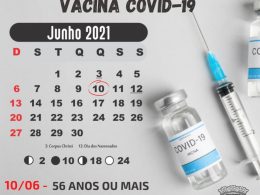 Quinta-feira (10) tem vacina contra Covid em Lagoa dos Três Cantos