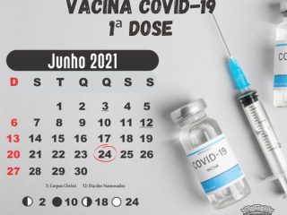 Quinta-feira (24), é dia de vacinação contra Covid-19