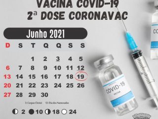 Vacina Coronavac 2ª dose