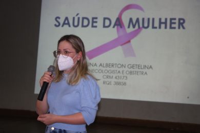 Câncer de mama e de colo de útero foi tema de palestra