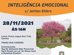 Inteligência Emocional será tema de palestra ao ar livre em Lagoa dos Três Cantos