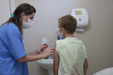 Iniciada a Campanha de Vacinação Infantil contra a Covid-19 em Lagoa dos Três Cantos