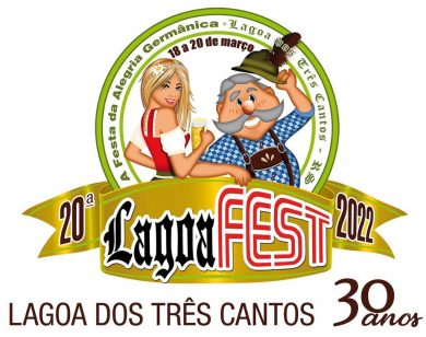 20ª Lagoa Fest marcará comemorações dos 30 anos de Lagoa dos Três Cantos