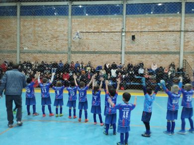 Resultados da equipe Multiesportiva na 4ª rodada da Copa Regional de Futsal Categorias de Base 2022