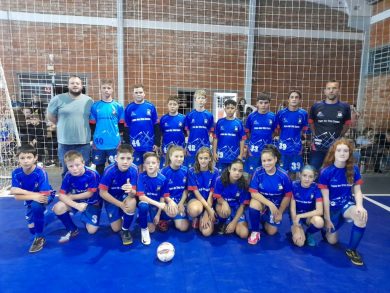 Resultados dos jogos da escolinha Multiesportiva X Escola Costa e Silva pela 6ª rodada da Copa Regional Futsal Categorias base ocorridos segunda-feira (11) em Tapera