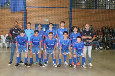 Final da categoria Sub 15 na Copa Regional de Futsal de Categoria de Base